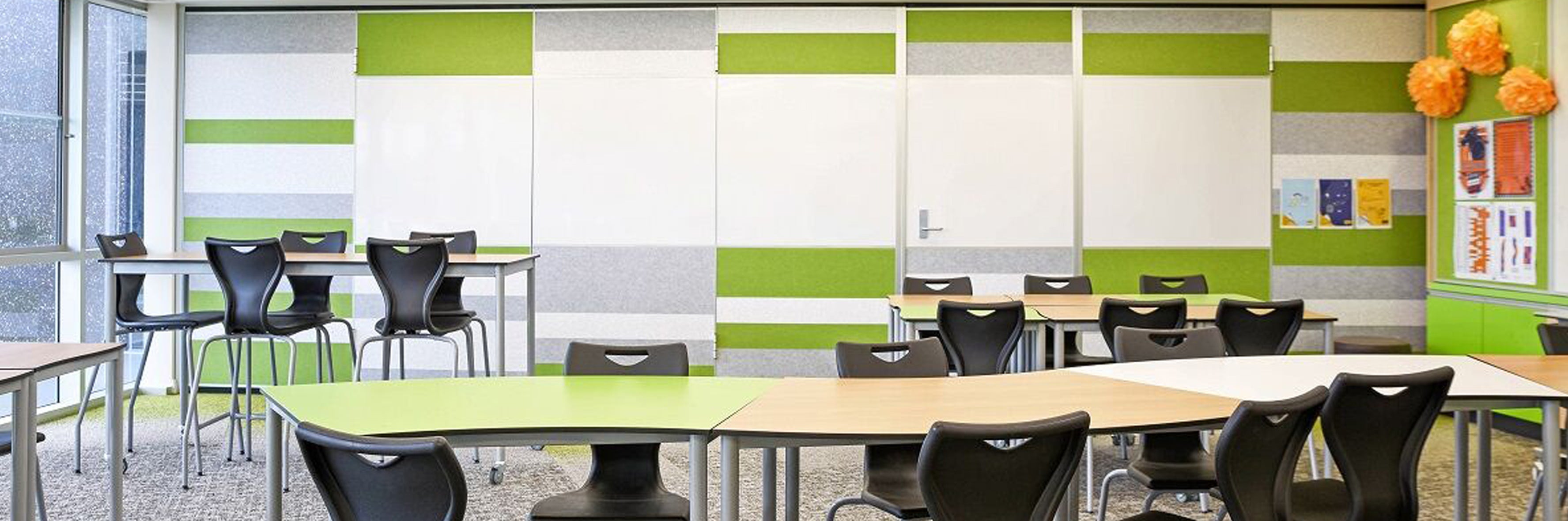 Whiteboards, Pinboards, Screening