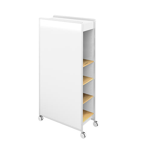 Shuttle Whiteboard Mobile Storage Unit