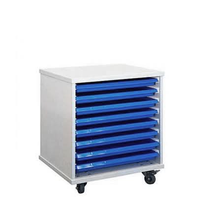 Flexistack® Mobile Art Tray Storage