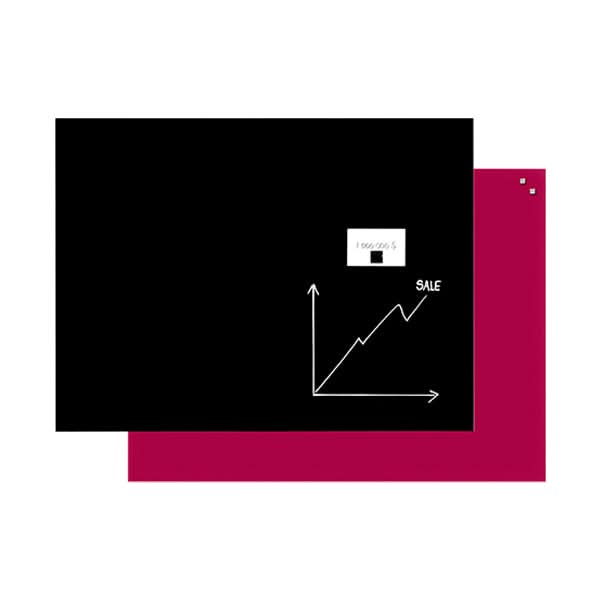 Coloured Magnetic Glassboard