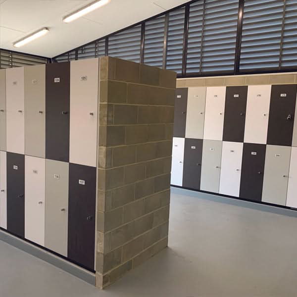 Compact Laminate Lockers