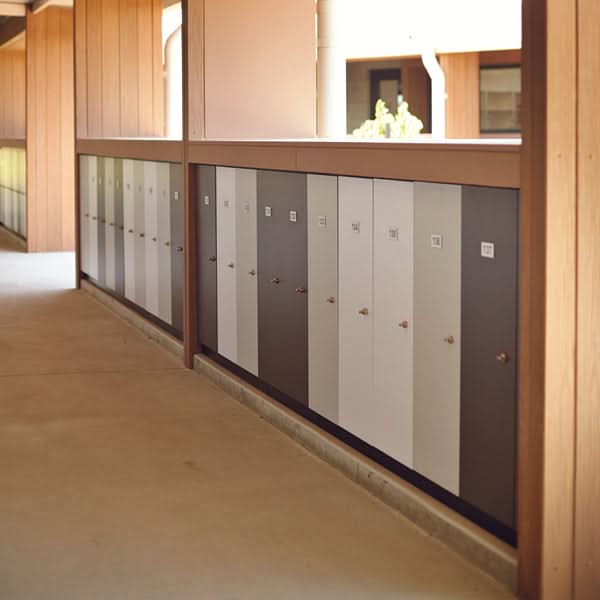 Compact Laminate Lockers