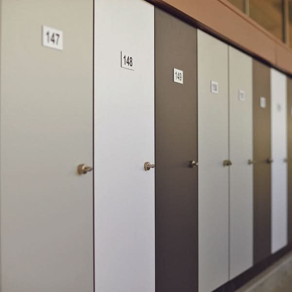 Compact Laminate Lockers