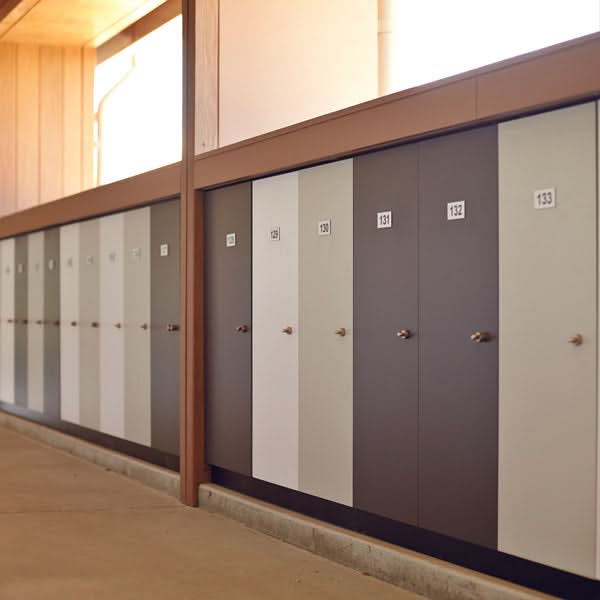 Compact Laminate Lockers