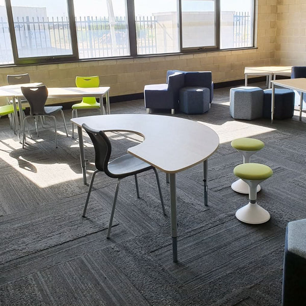 Eduflex Collaborative Half Moon Table