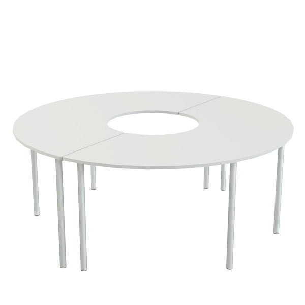 Eduflex Collaborative Half Moon Table