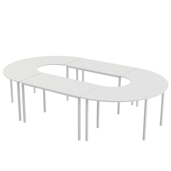 Eduflex Collaborative Half Moon Table