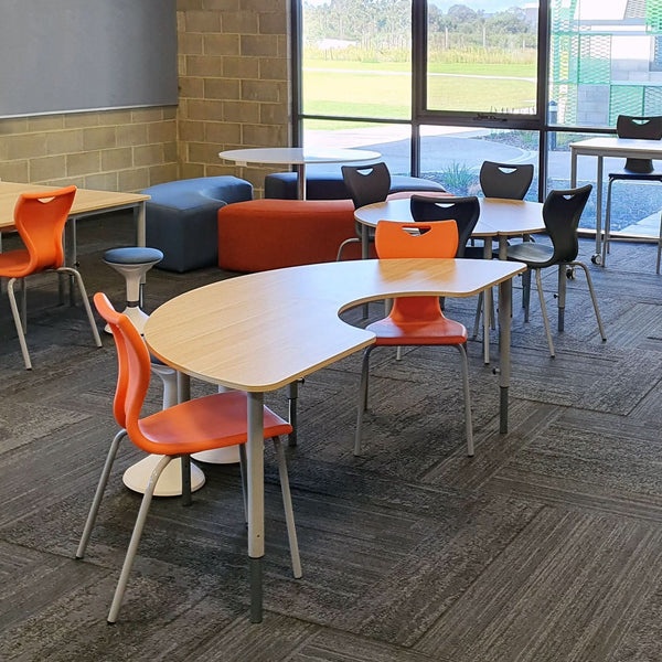 Eduflex Collaborative Half Moon Table