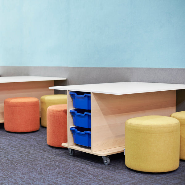 Eduflex Round Ottoman