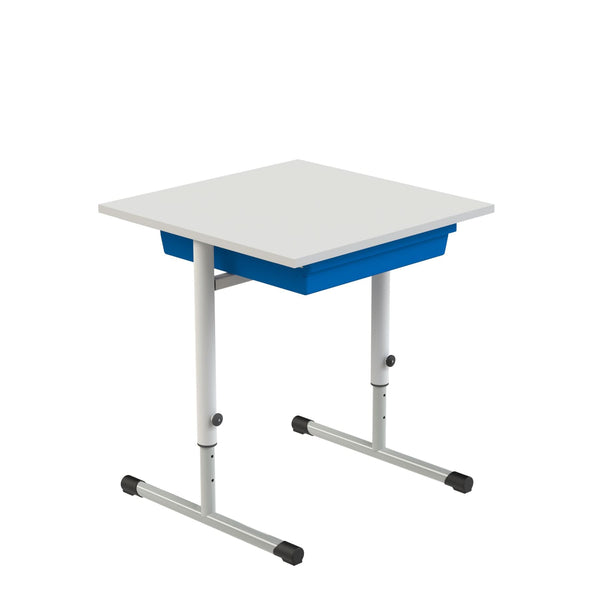 Eduflex Single Desk T Leg With Tray