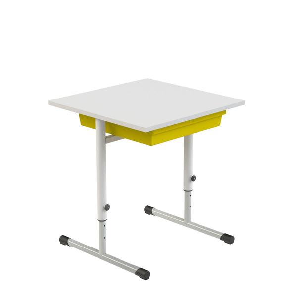 Eduflex Single Desk T Leg With Tray