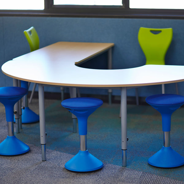 Eduflex Collaborative Half Moon Table