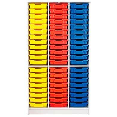 Flexistack® - 1910 Cabinet, 60 Shallow Trays