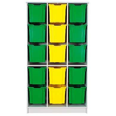 Flexistack® - 1910 Cabinet, 15 Jumbo Trays