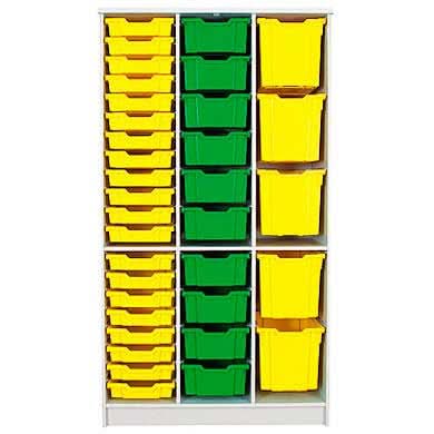 Flexistack® - 1910 Cabinet, 20 Shallow, 10 Deep + 5 Jumbo Trays