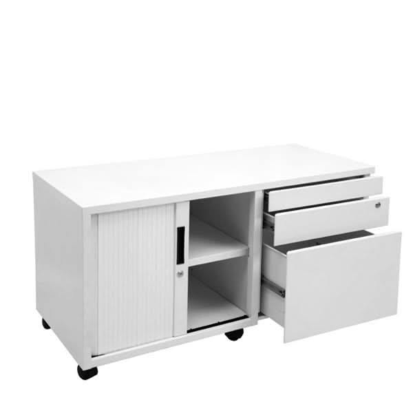 Fortress Mobile Caddy-Tambour & Pedestal