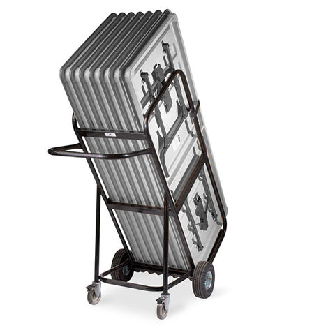 Upright Trestle Table Cart